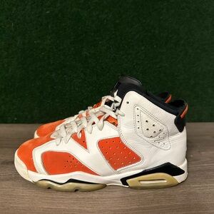 Jordan 6 Retro Gatorade Like Mike White’ Size 6.5Y